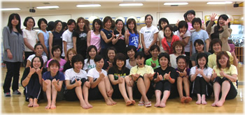 リラクセーションフットセラピー講習会集合写真